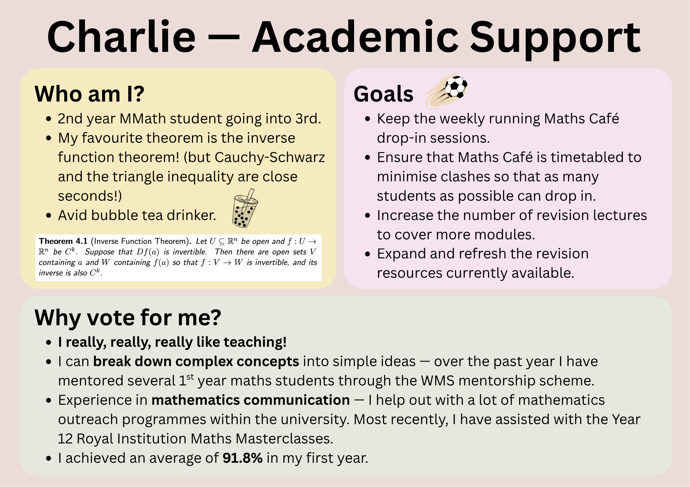 Charlie Yau (Academic Support Officer)